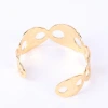 The best-selling new product features a pig nose hollowed-out design bracelet with 18K copper plating and gold plating. It is a fashionable and simple jewelry with a high-end feel Item Picture